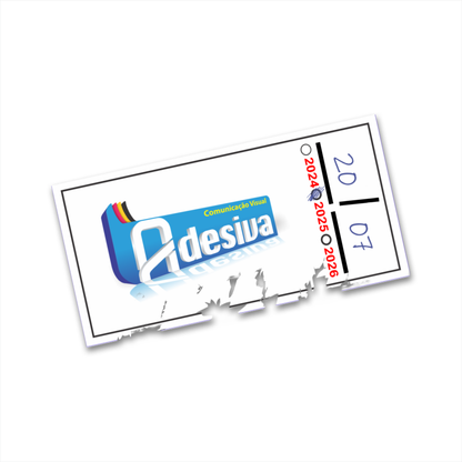 4X2 cm - Lacre de Garantia - Casca de Ovo Destrutivo